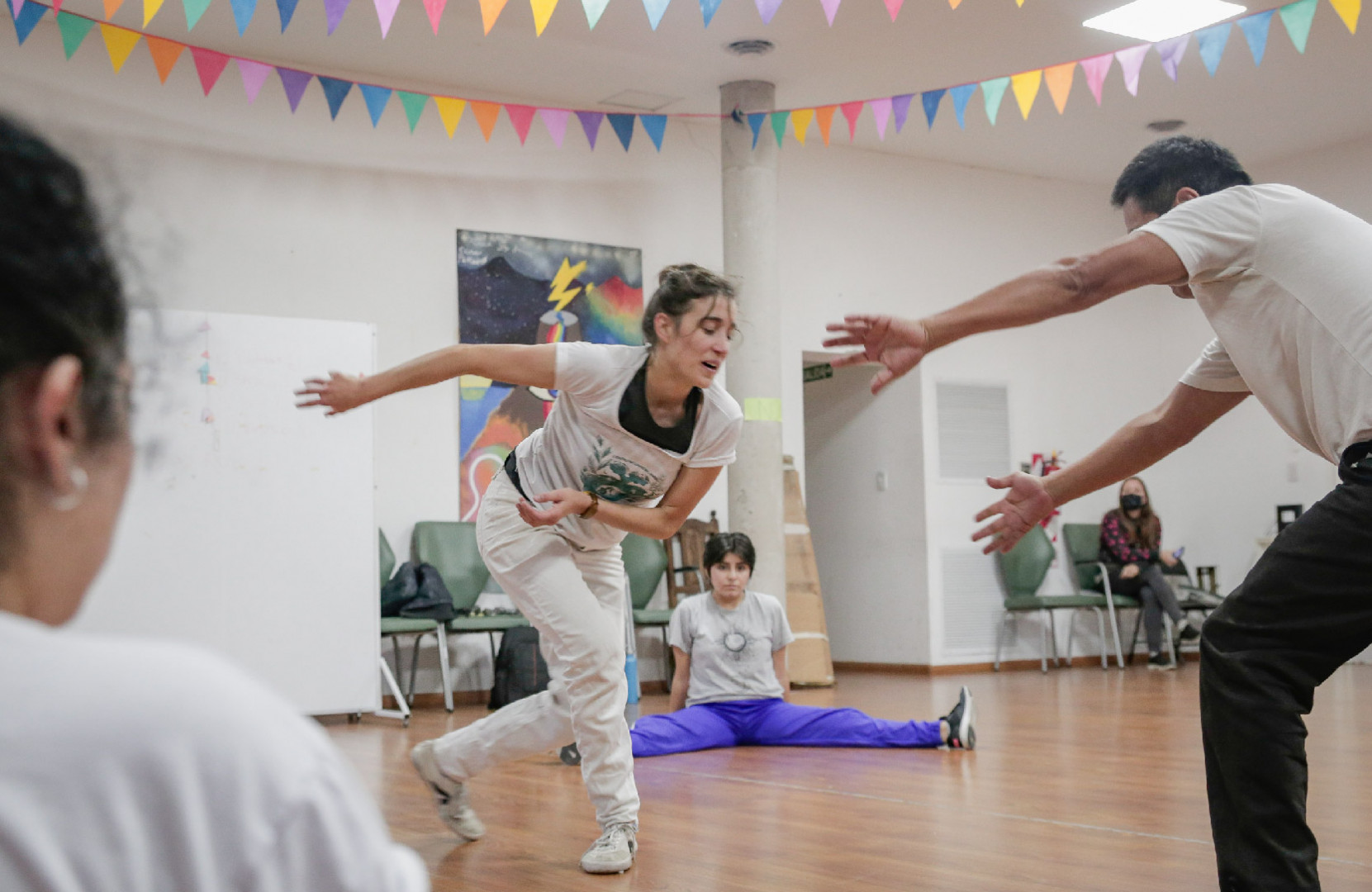 Capoeira en casa de juventudes