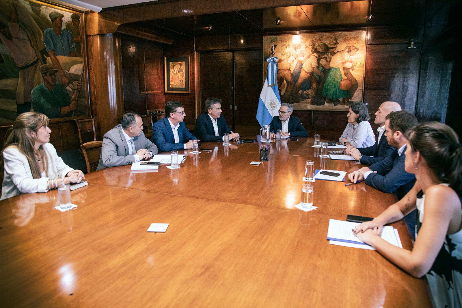 Russo se reuni con el gobernador y el ministro de Salud de Chaco