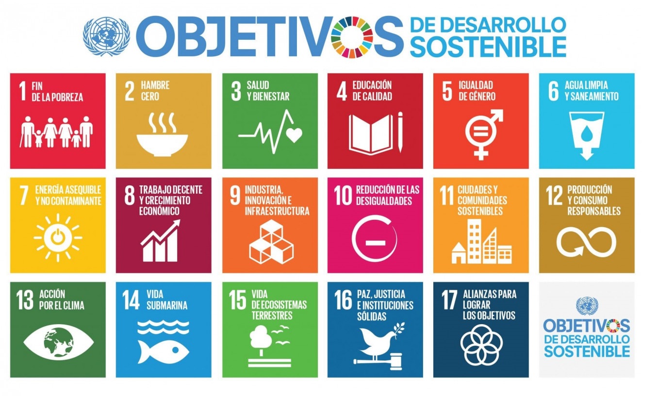 Objetivos de Desarrollo Sostenible para 2030.