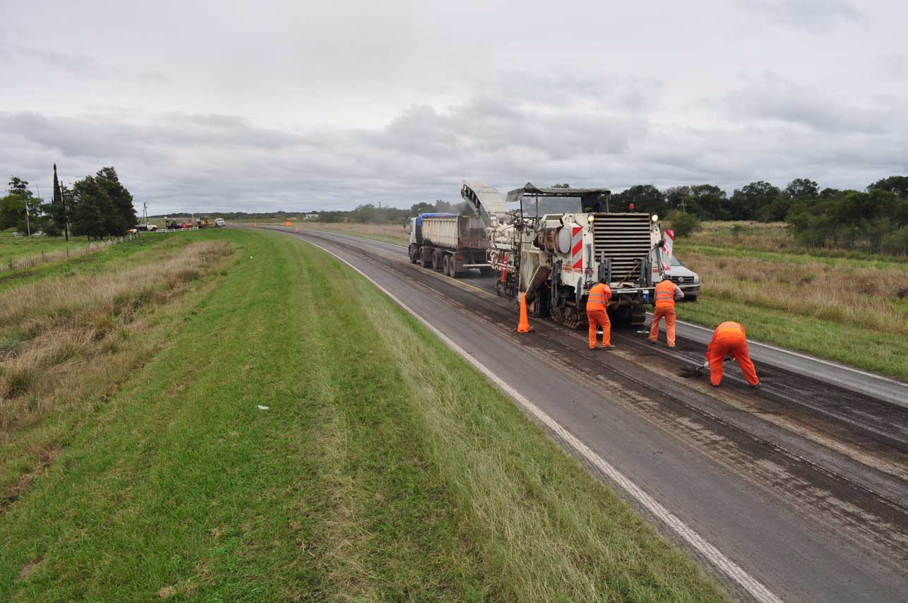 Comenz la repavimentaci n de m s de 200 km de la Ruta 11 entre