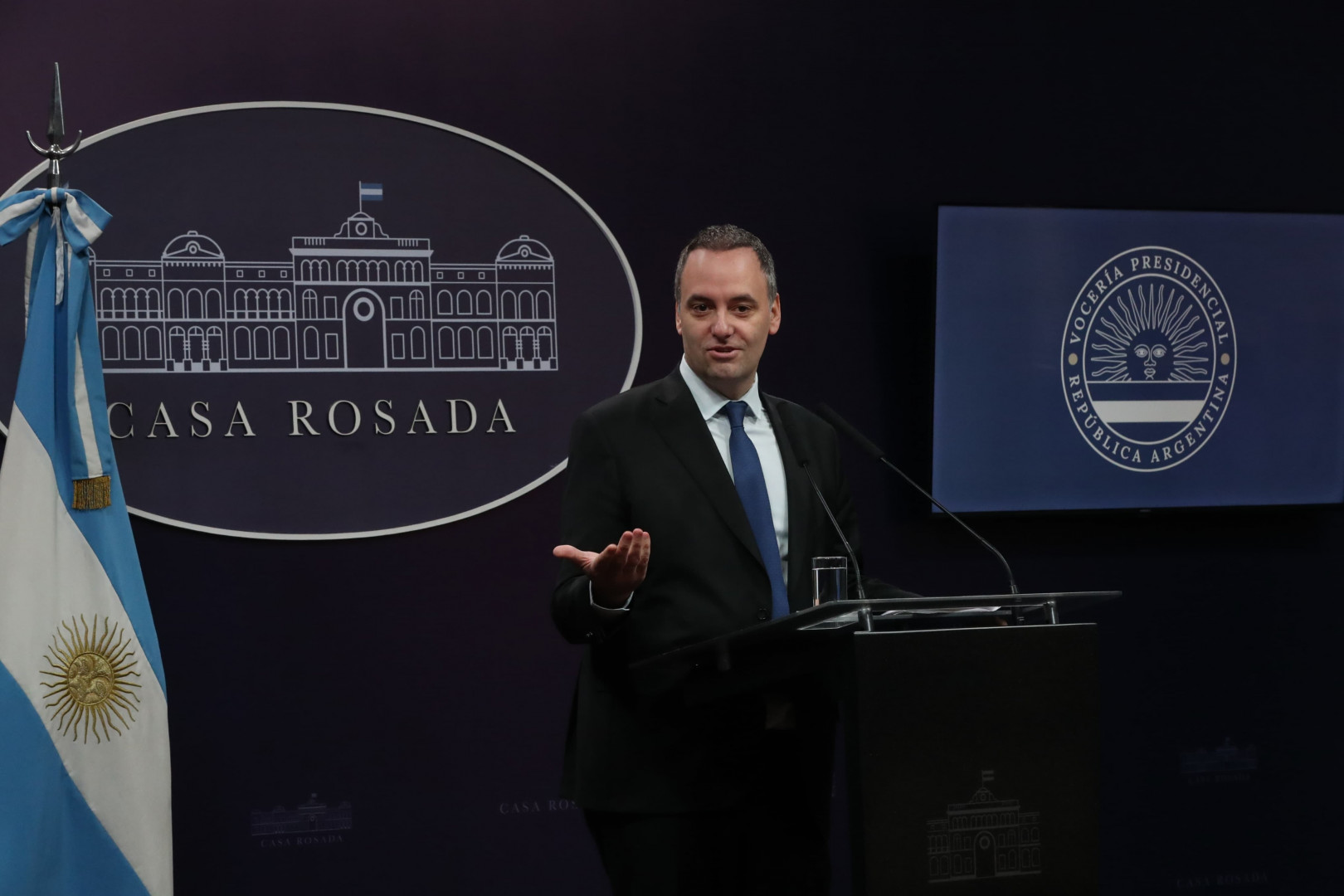 El Vocero Presidencial brindó su conferencia de prensa matutina