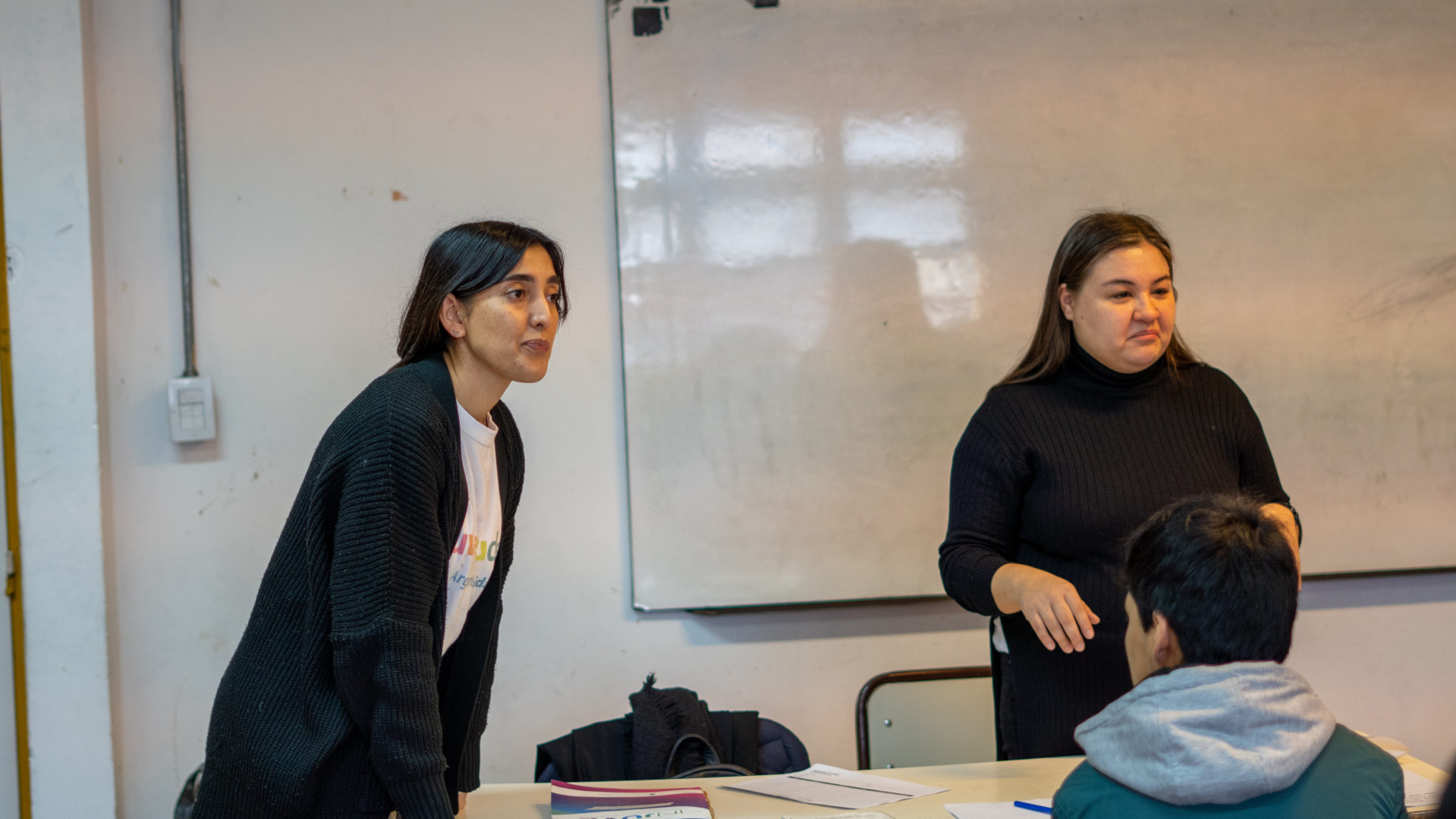 Taller de consumos problemático en la escuela Cortázar 