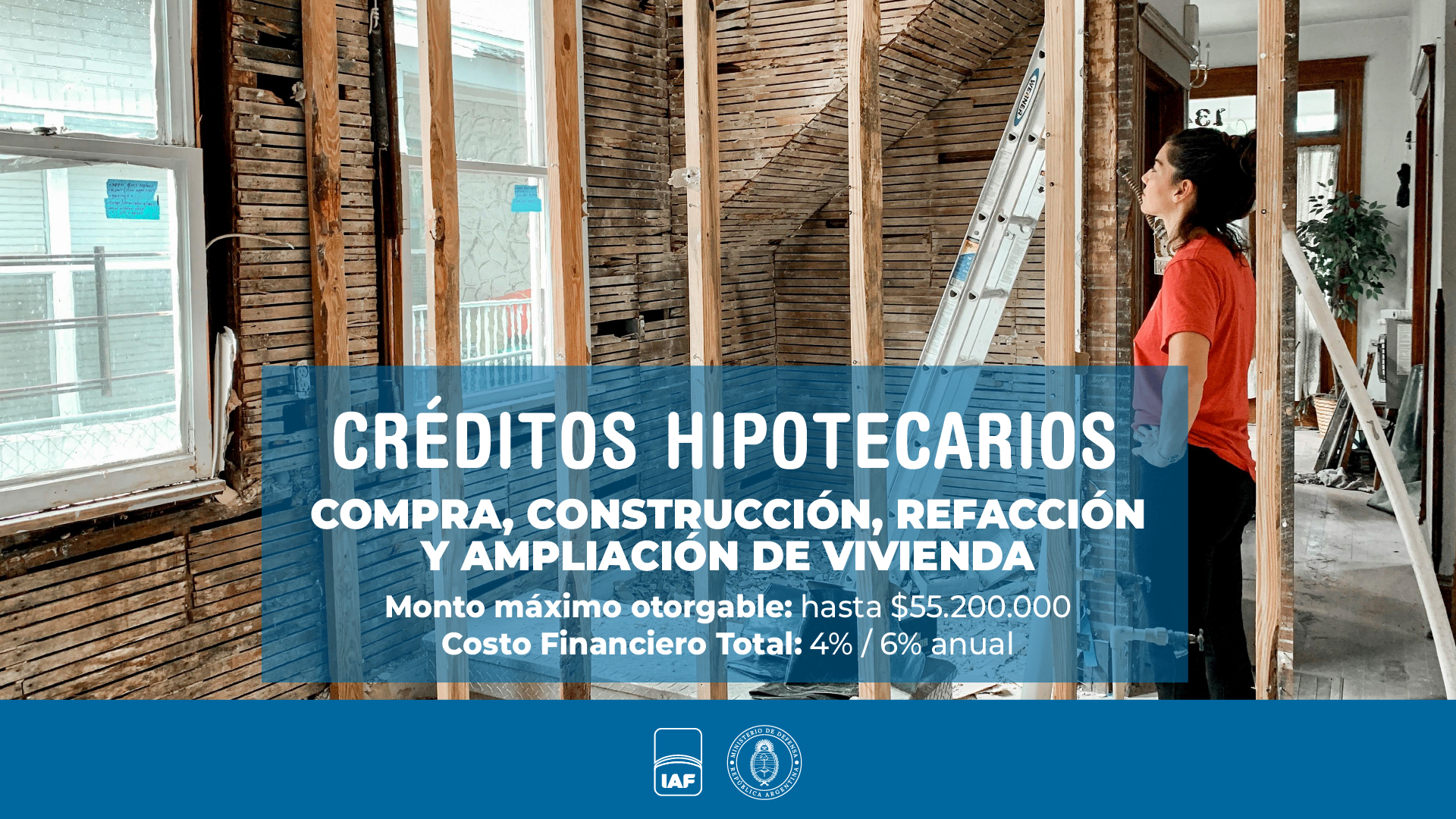 Banner Créditos Hipotecarios para la Vivienda Combinados