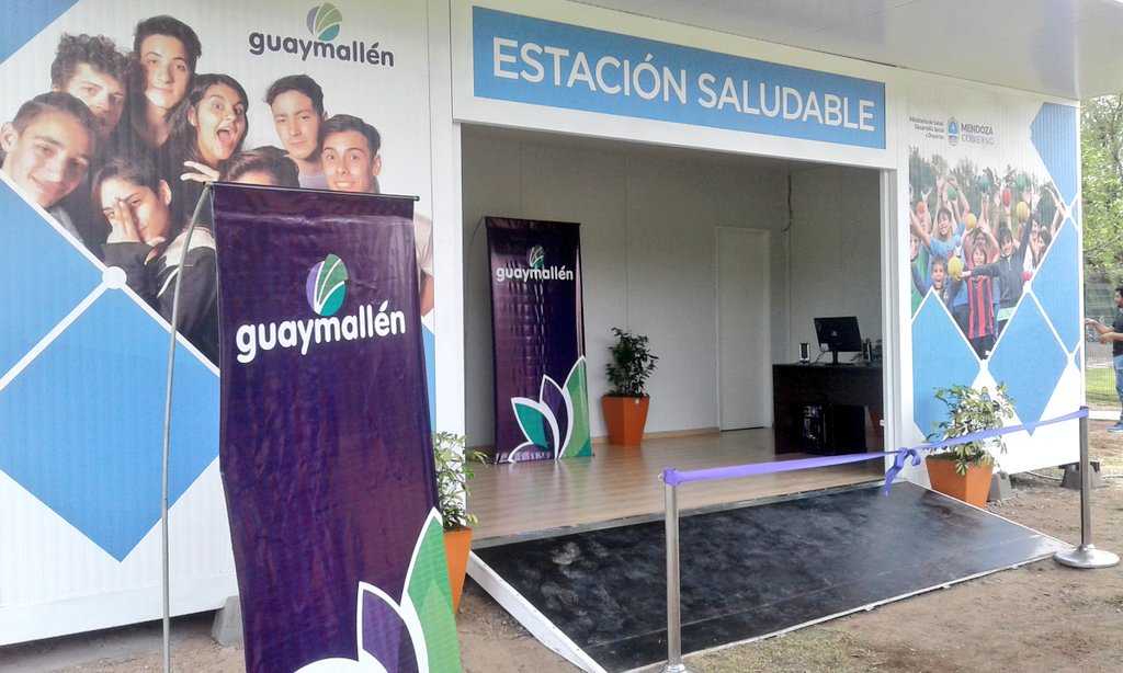 Estación Saludable en Guaymallén Mendoza Programa Proteger prueba piloto