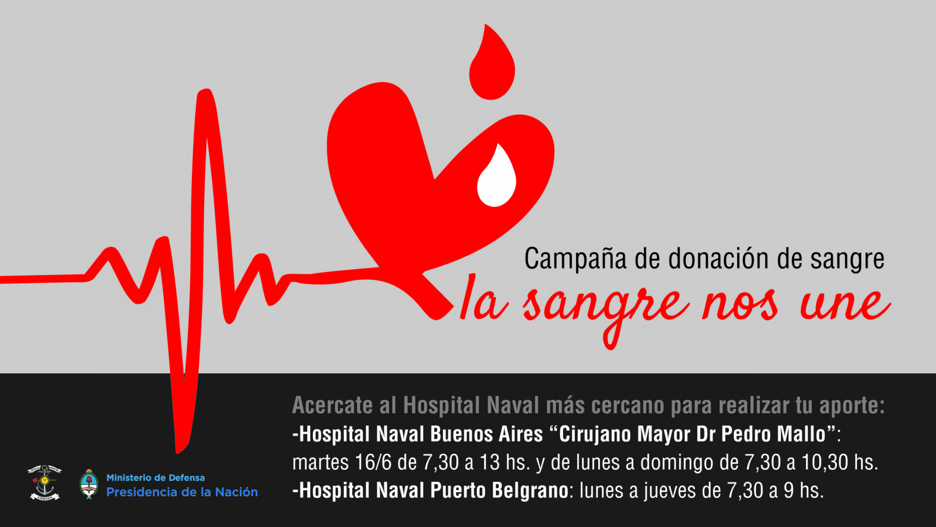 Campaña de la Armada por el Día Mundial del Donante de Sangre |  
