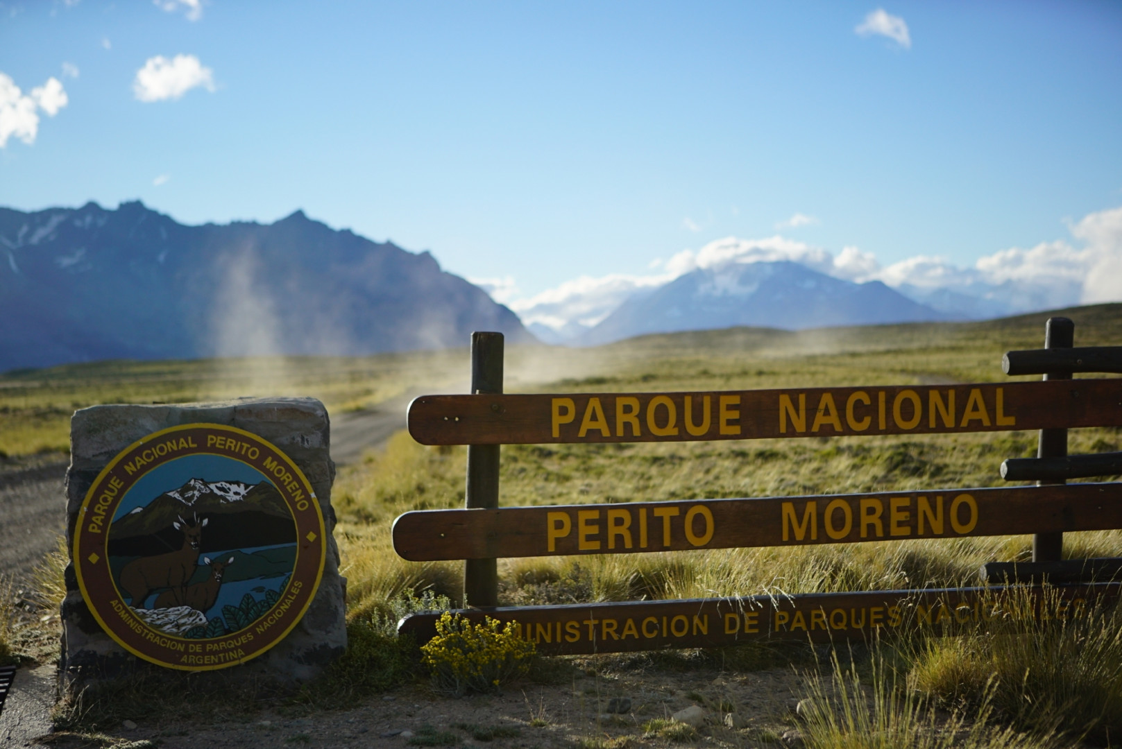 El animal se observó en el PN Perito Moreno.