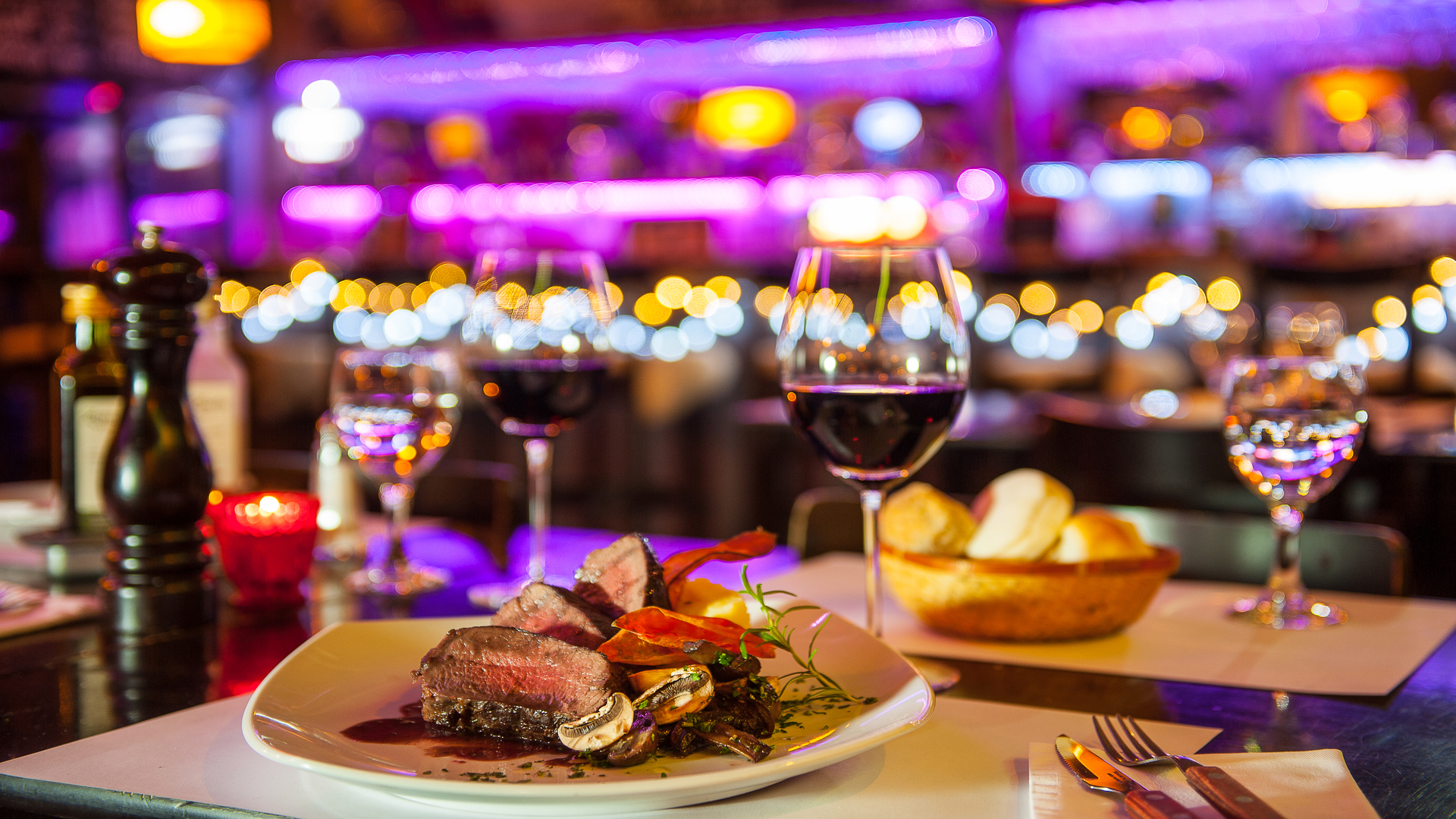 Gastronomía con ciervo