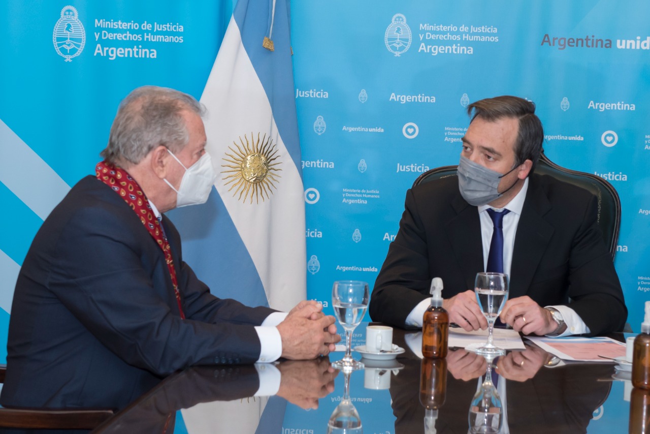 El ministro Soria y el vicegobernador Marocco tuvieron una reunión de trabajo para fortalecer el sistema de justicia en Salta