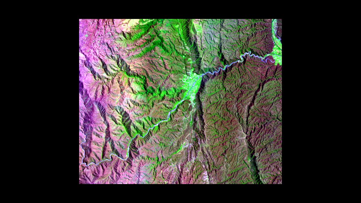 El Rodeo, Catamarca - LandSat-8 OLI - 26 de Octubre de 2014