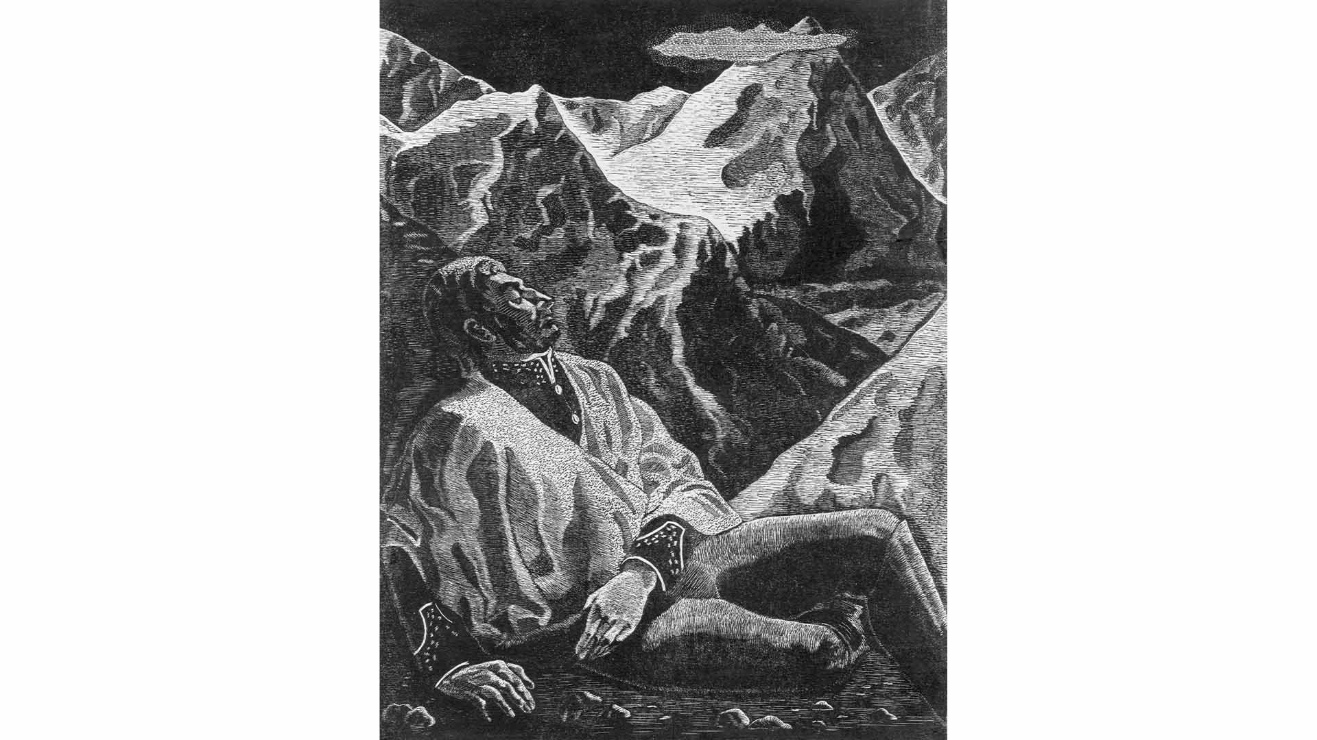 EL SUEÑO DE SAN MARTIN. Proyectado y grabado por ADELINA GÓMEZ CORNET Texto alternativo 6