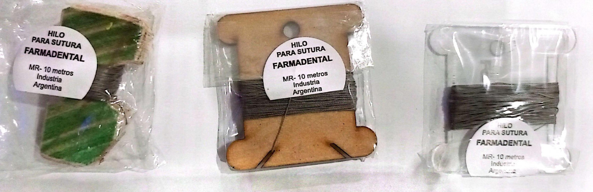 HILOS DE SUTURA ILEGÍTIMOS MARCA "FARMADENTAL" HILOS DE SUTURA ILEGÍTIMOS