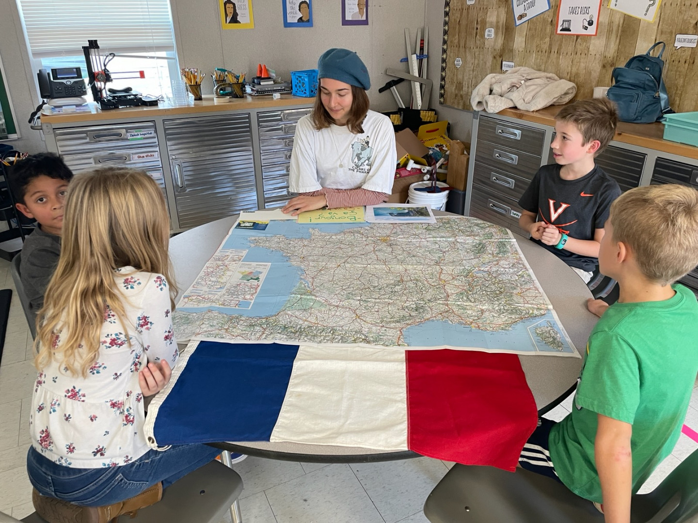 Joséphine contó detalles interesantes de la cultura francesa.