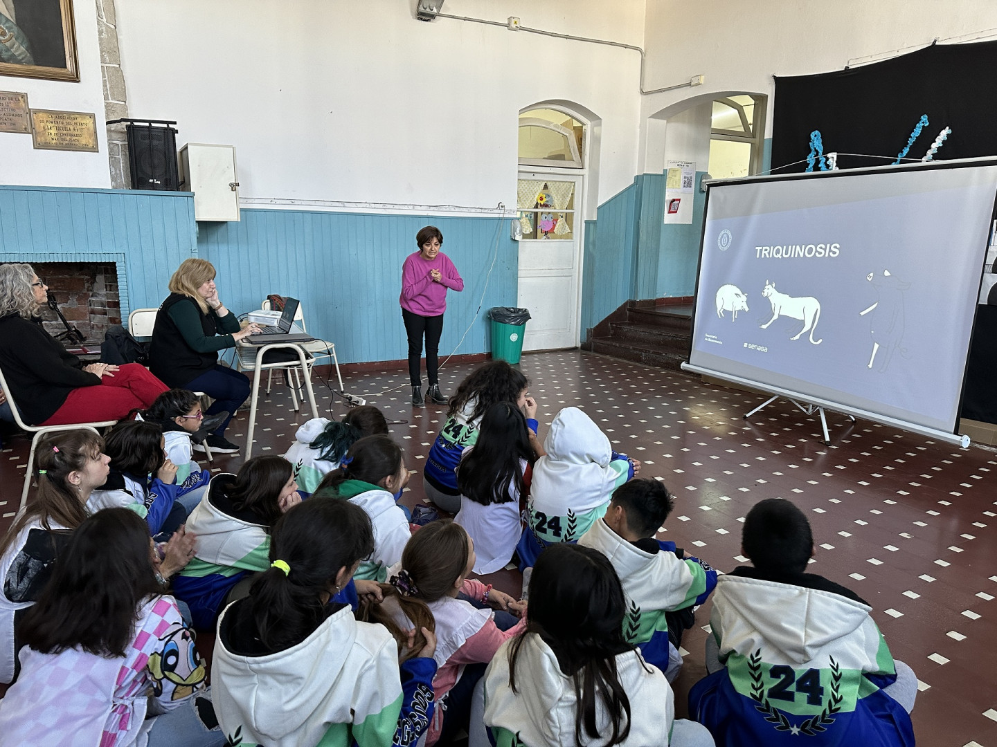 Educación en inocuidad de alimentos y zoonosis a alumnos del sur bonaerense