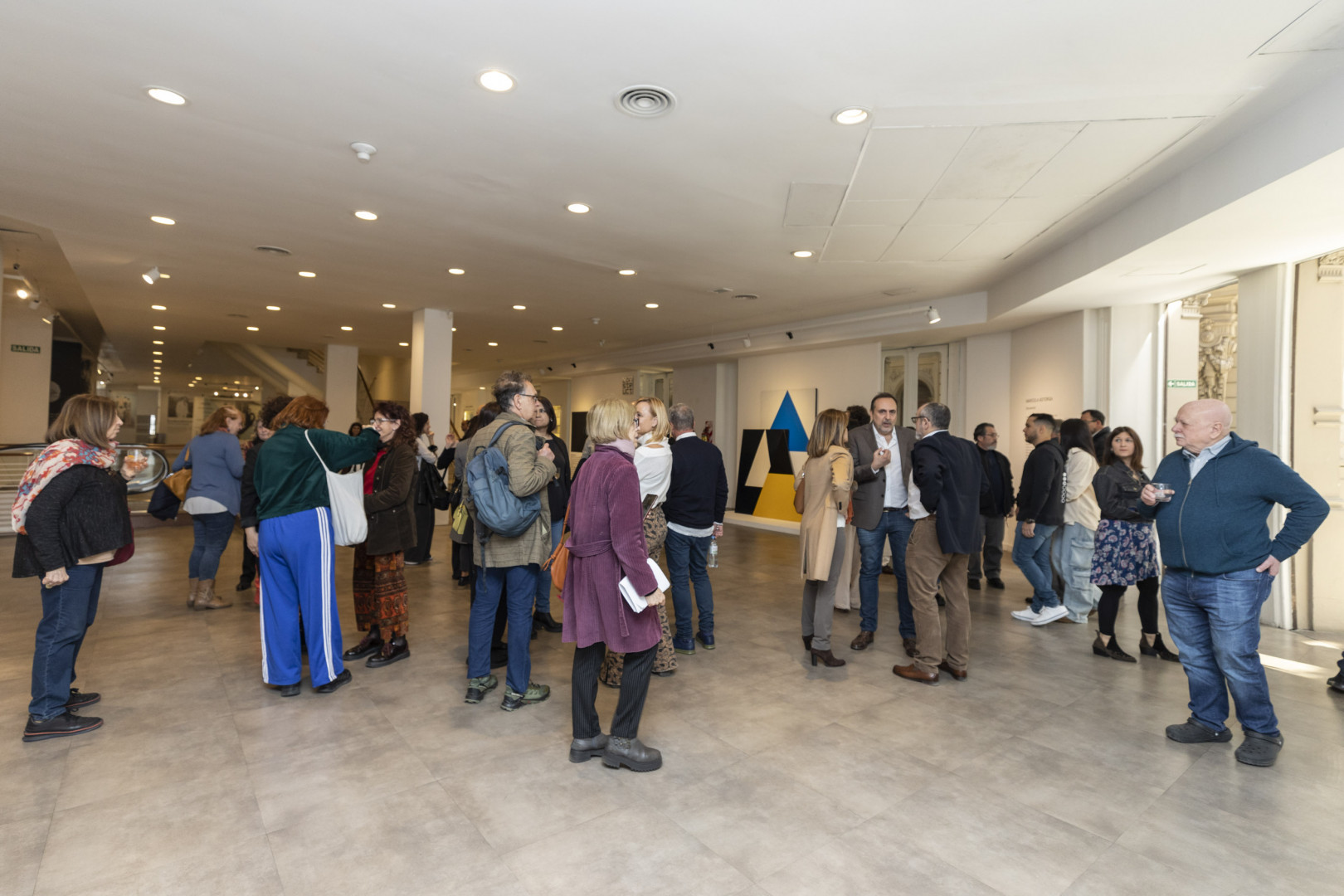 En 2024, el Centro Cultural Borges tuvo una gran afluencia de público.