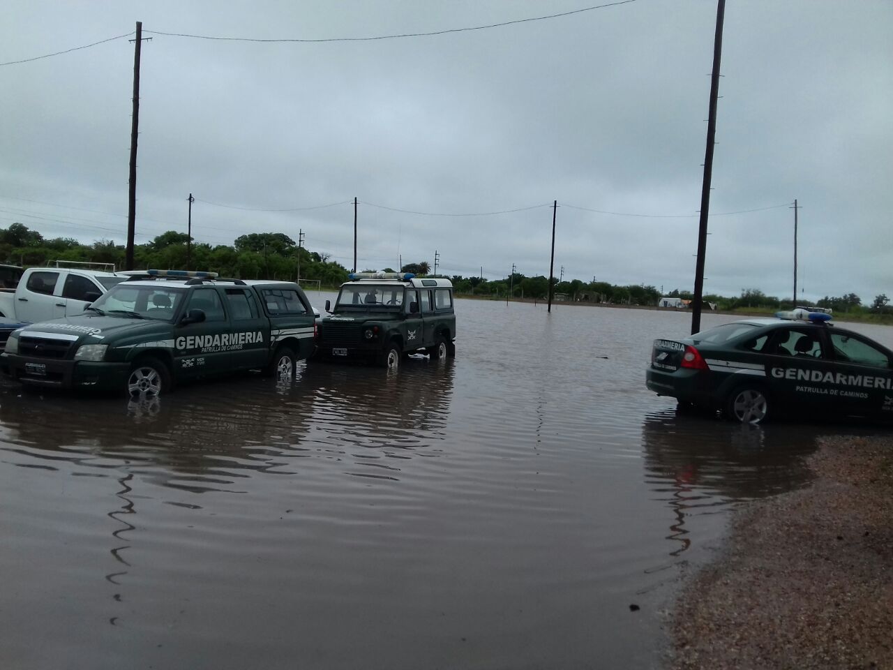 Asistimos a los damnificados por las inundaciones en Chaco