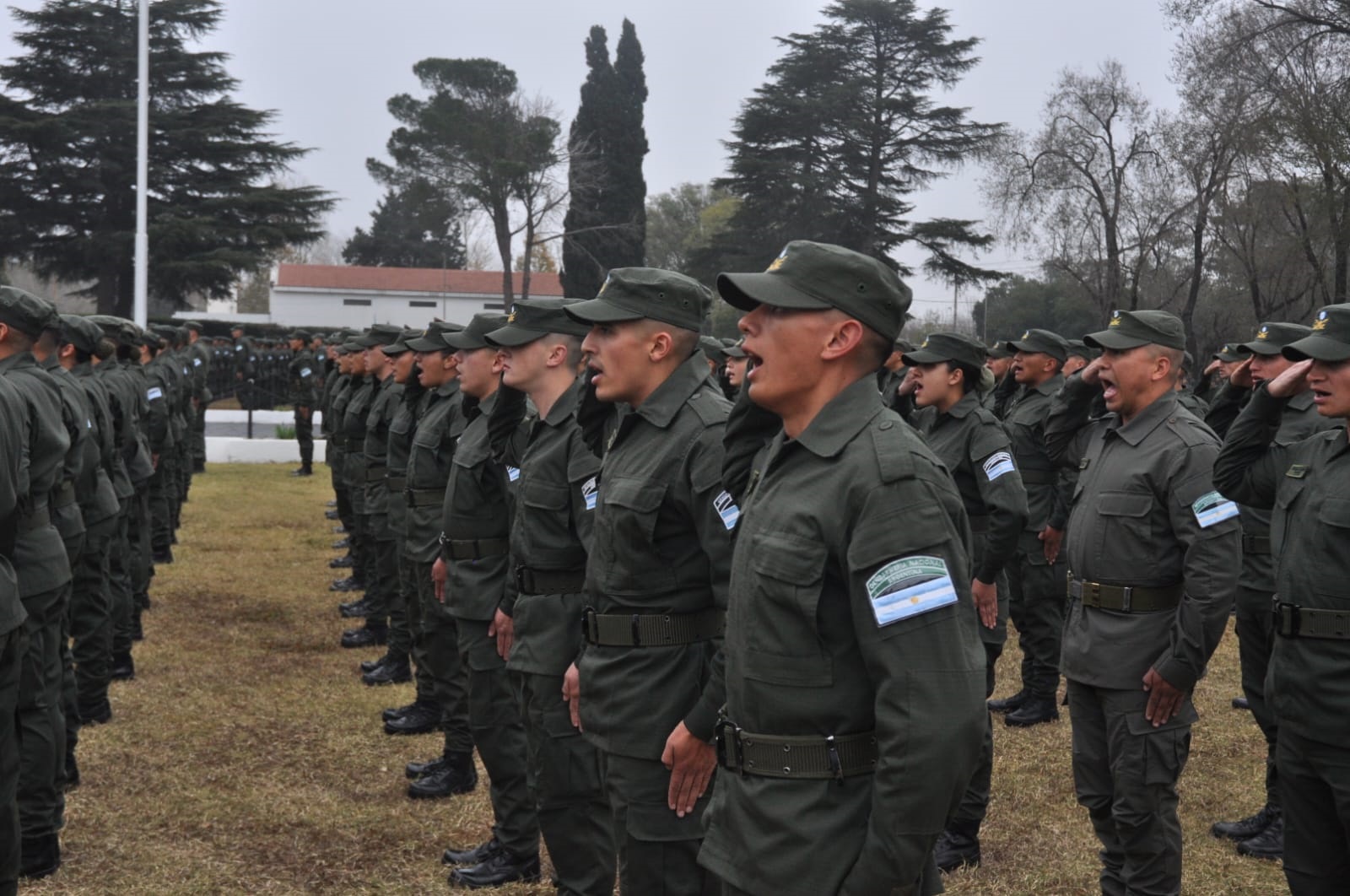 Aspirantes A Gendarmes Juraron Fidelidad A La Bandera Argentina Gob Ar