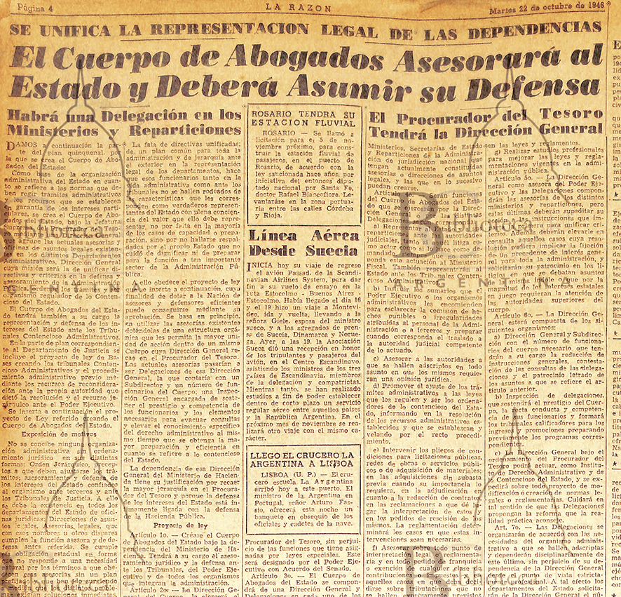  Diario La Prensa, 17 de enero 1947