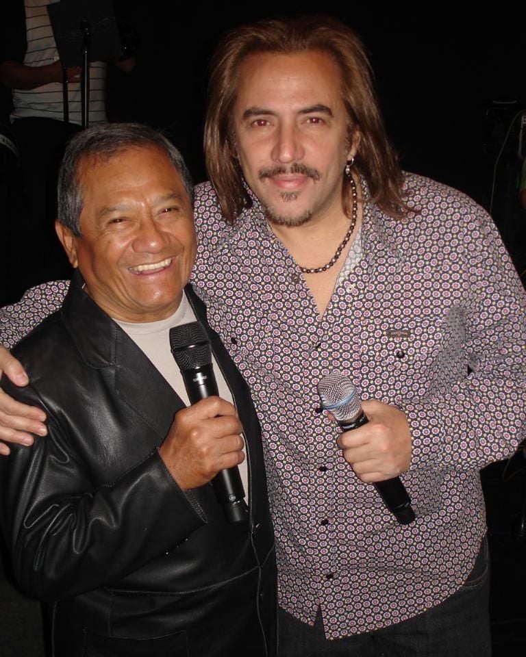 Alejandro Lerner y Armando Manzanero. Foto Revista Pronto