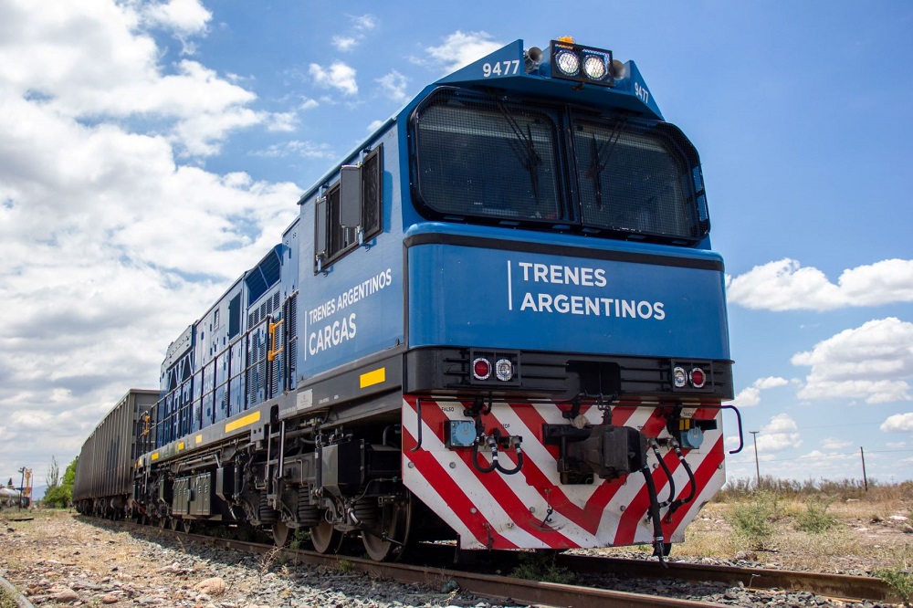 Trenes Argentinos Cargas transportó un 15 más durante el 2020