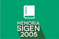 Memoria SIGEN 2005