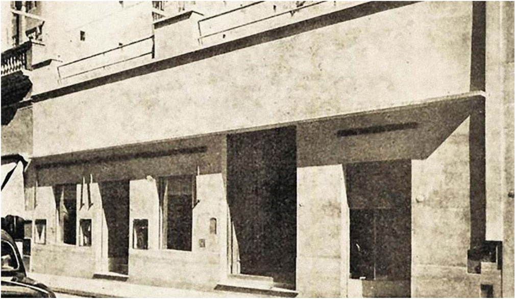 Sede del Museo Histórico, en la calle Esmeralda 848. La propiedad constaba de cinco salas, dependencias para el director y oficinas administrativas.