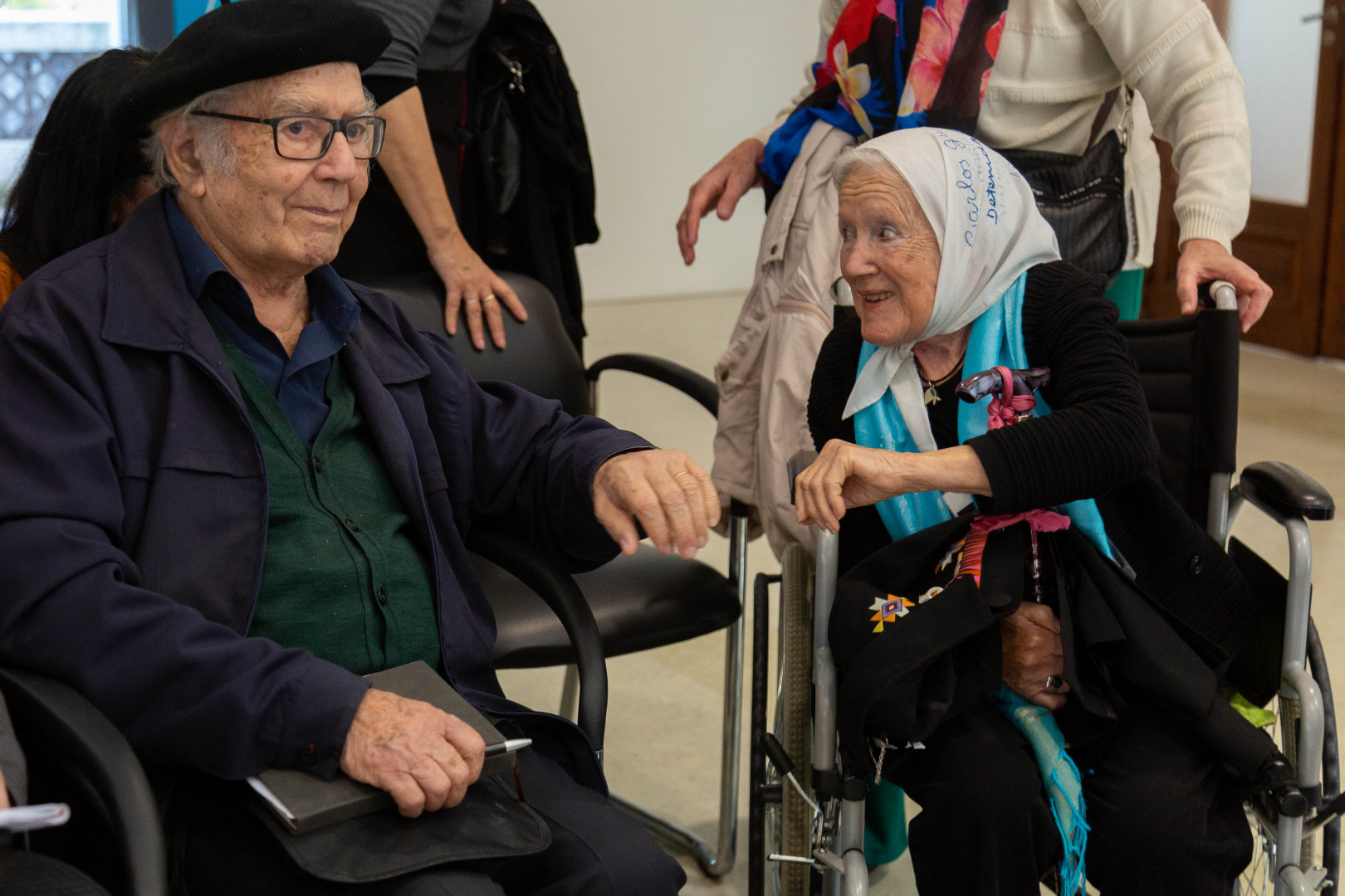 Imagen de Adolfo Pérez Esquivel y Nora Cortiñas 