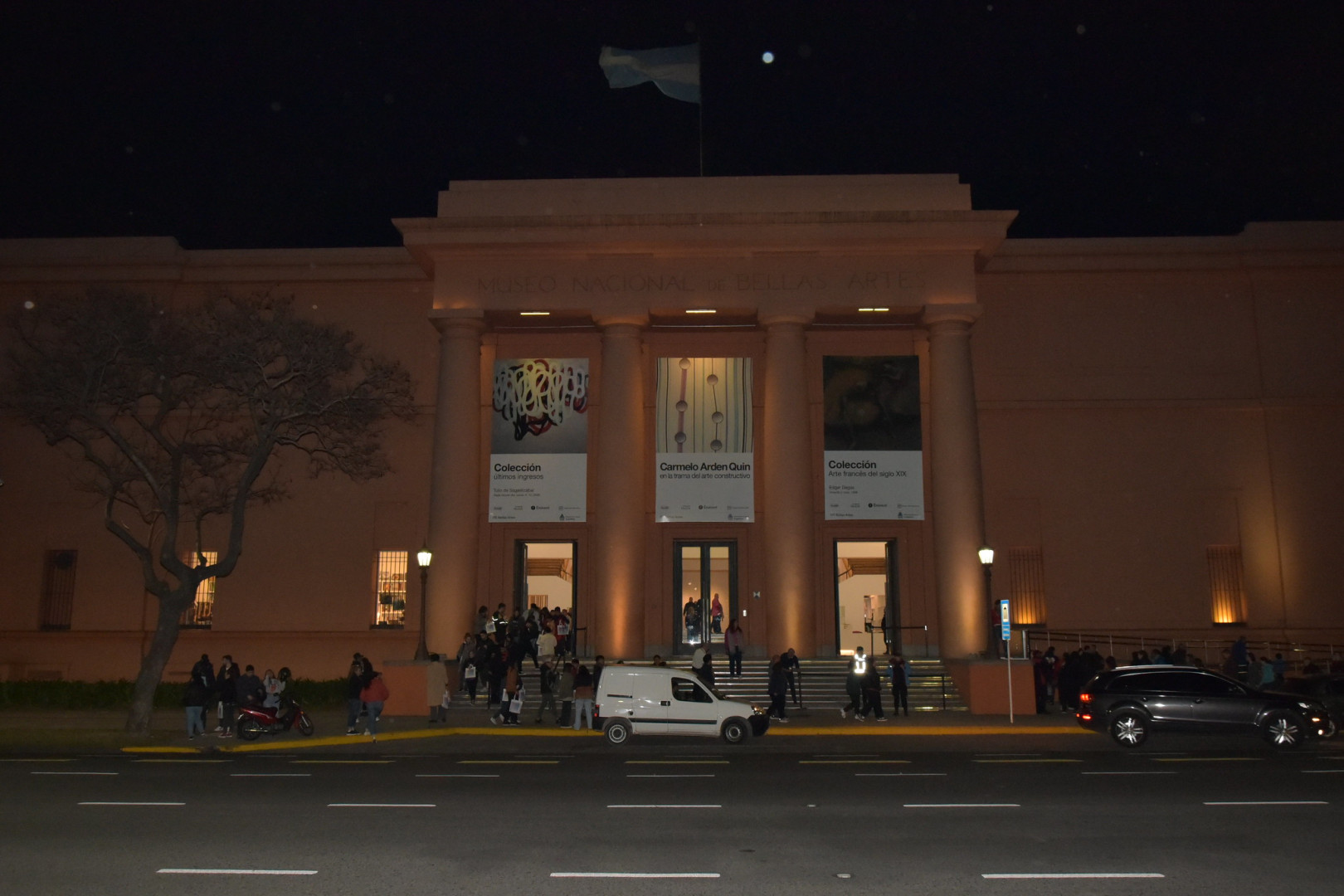 El Bellas Artes en la edición 2022 de “La noche de los museos”.
