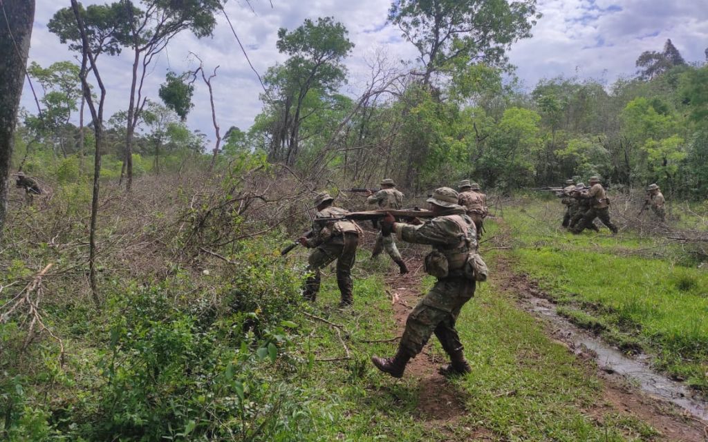 La Brigada de Monte XII soldados Ejército Argentino 1