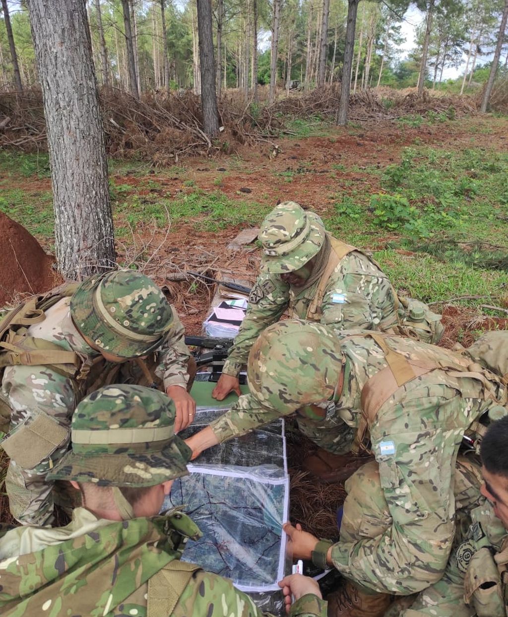 La Brigada de Monte XII soldados Ejército Argentino 