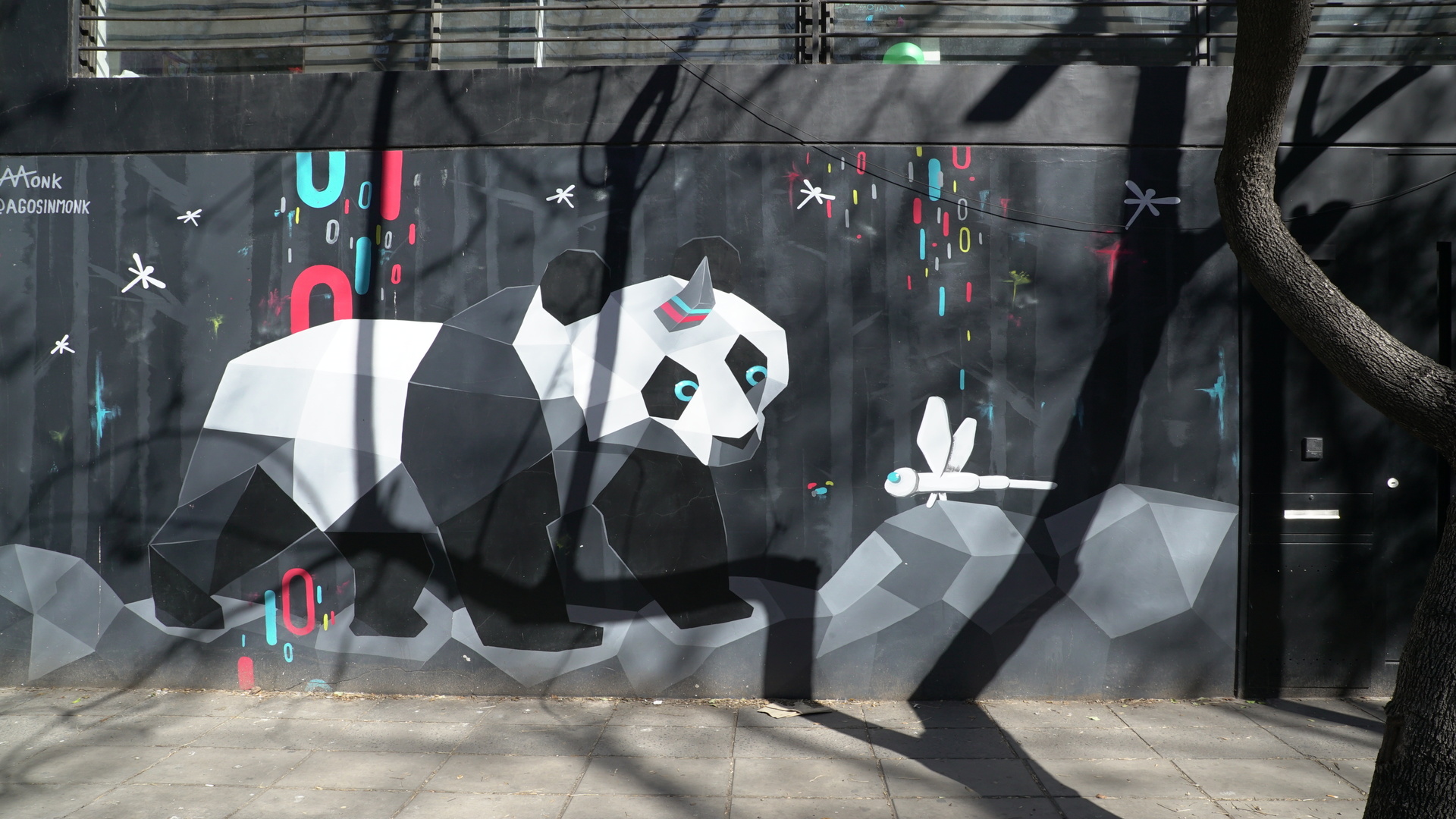 Mural Pandicornio Chacarita