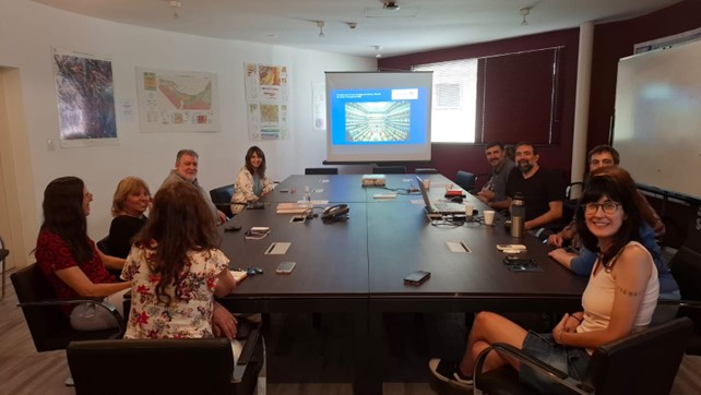 Presentación de los equipos de trabajo de IGME y SEGEMAR