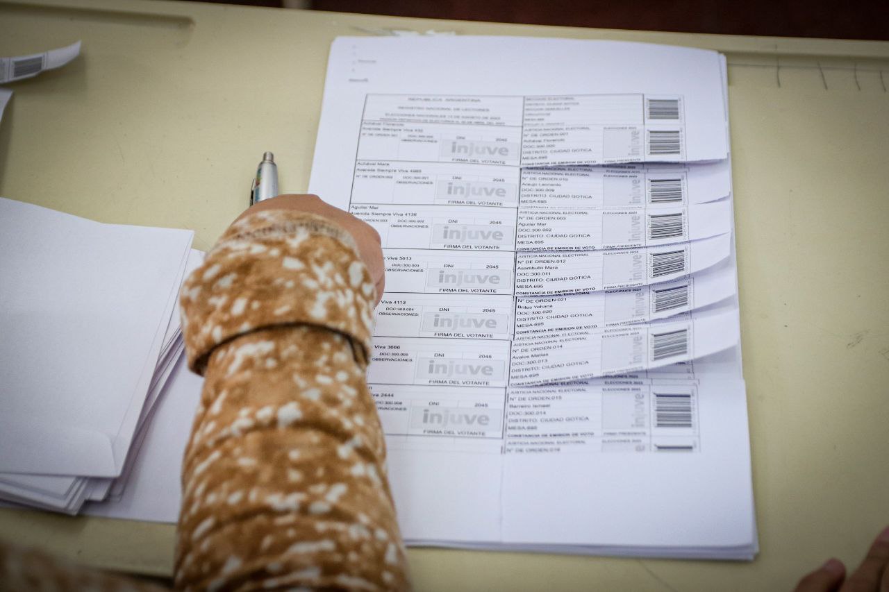 Simulacro de votación Joven