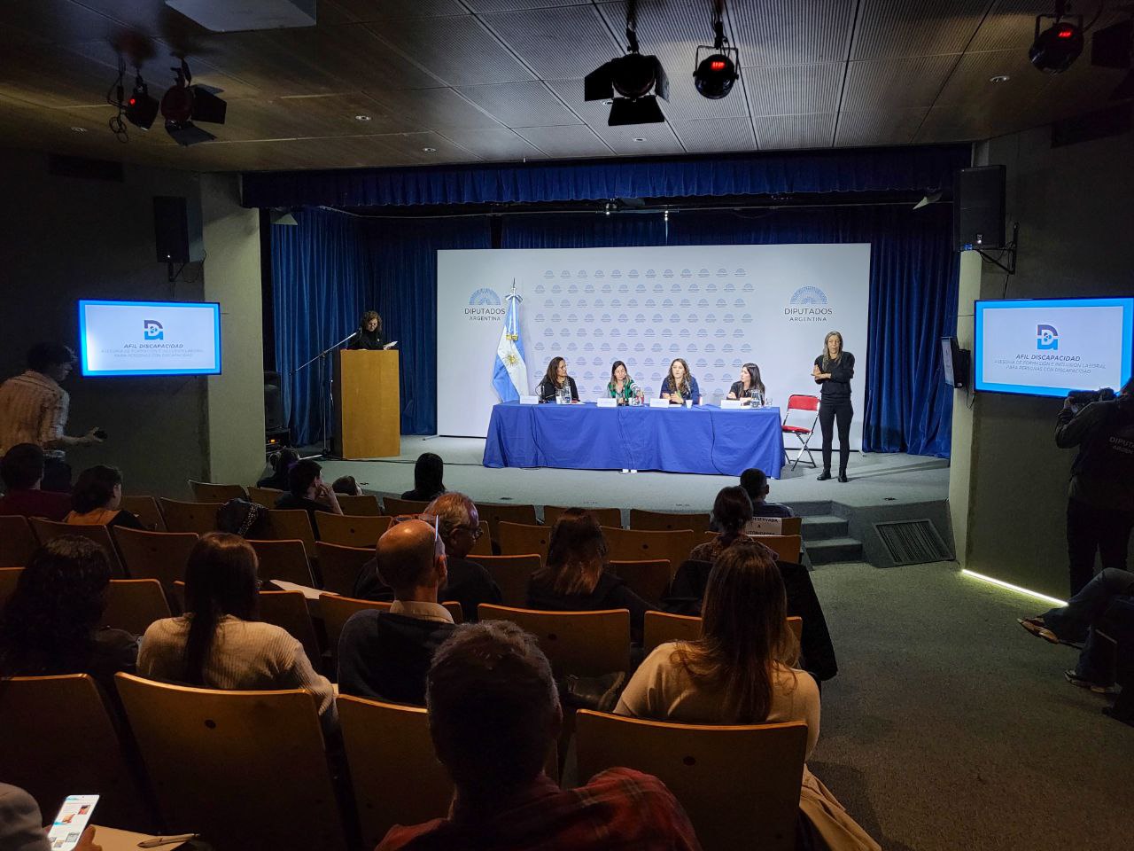 Panel sobre experiencias institucionales.