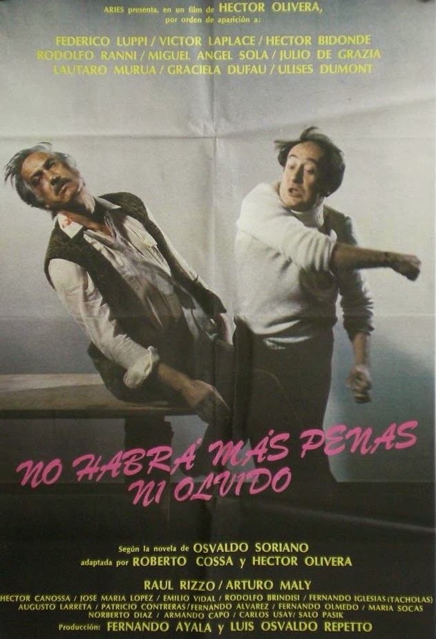 Película "No habrá más penas ni olvido".