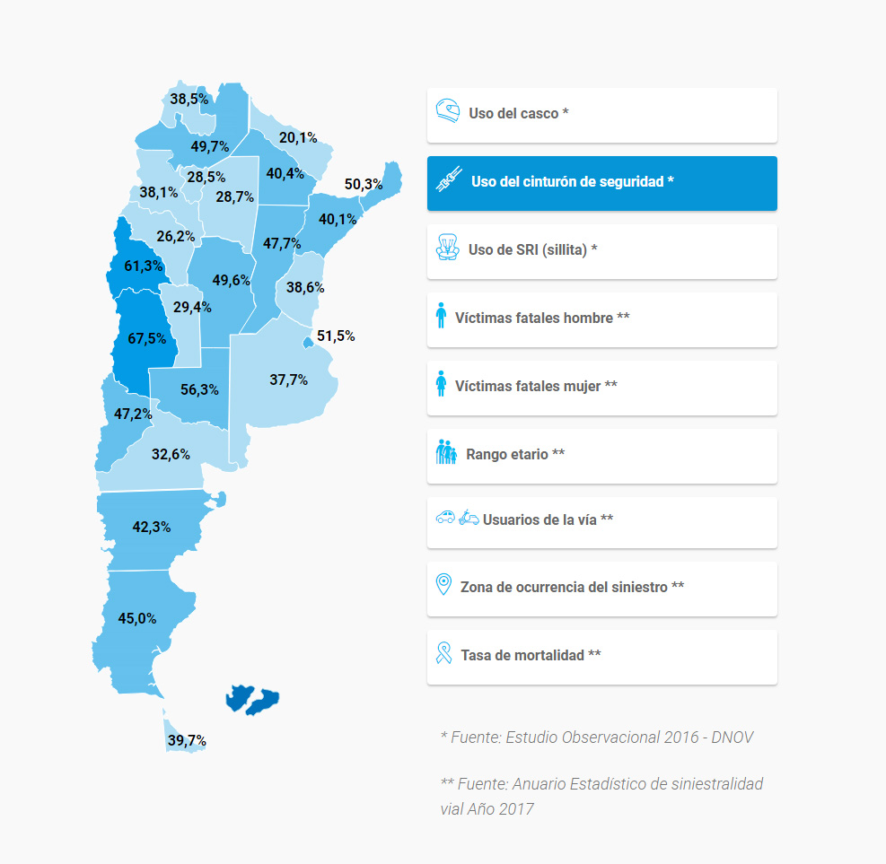 Radiografía Vial De La Argentina En Un Mapa Interactivo Argentinagobar 