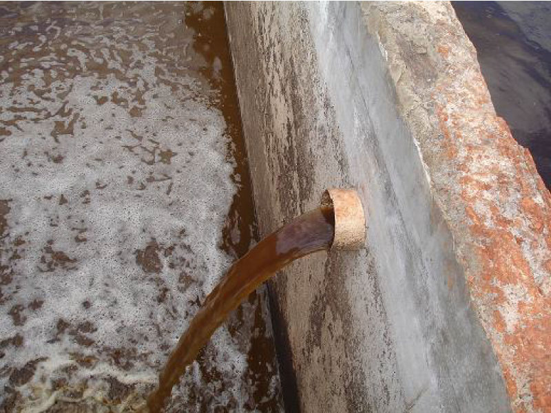 Tratamiento de efluentes industriales. Imagen