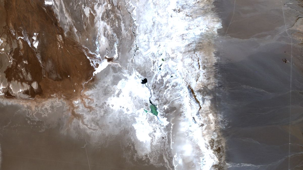 Salar de Atacama, Chile - Landsat 8 OLI - 21 de Agosto de 2014