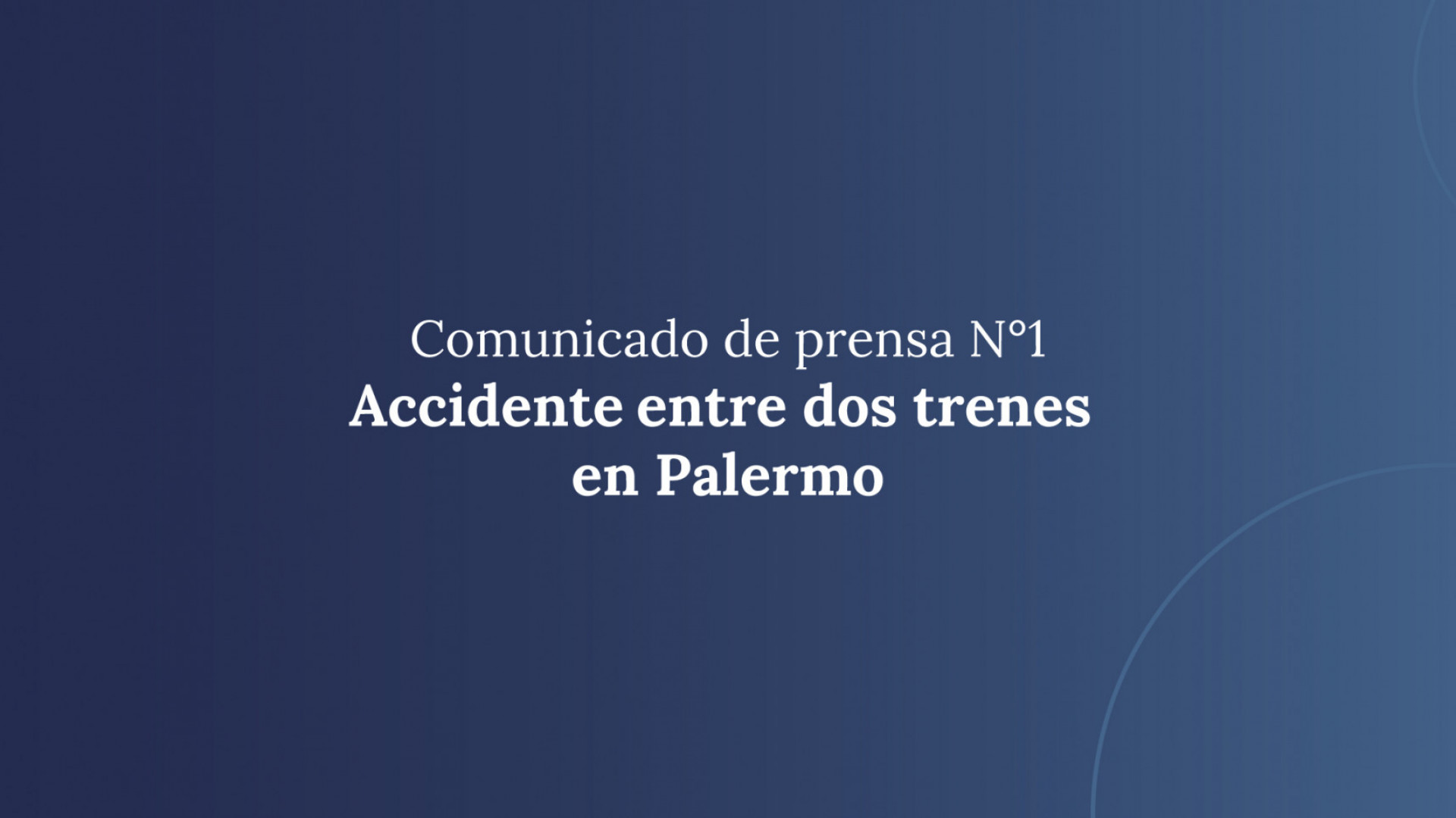 noticiaspuertosantacruz.com.ar - Imagen extraida de: https://argentina.gob.ar/noticias/comunicado-de-prensa-ndeg1-accidente-entre-dos-trenes-en-palermo
