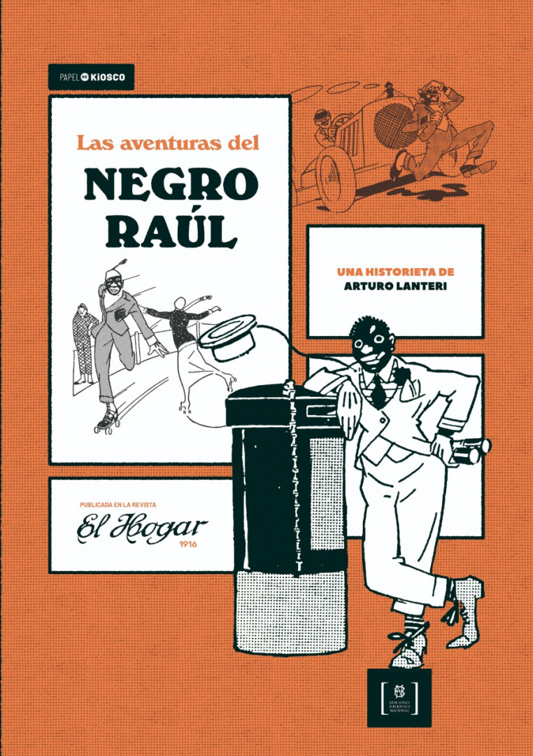 Tapa libro Las Aventuras del Negro Raúl