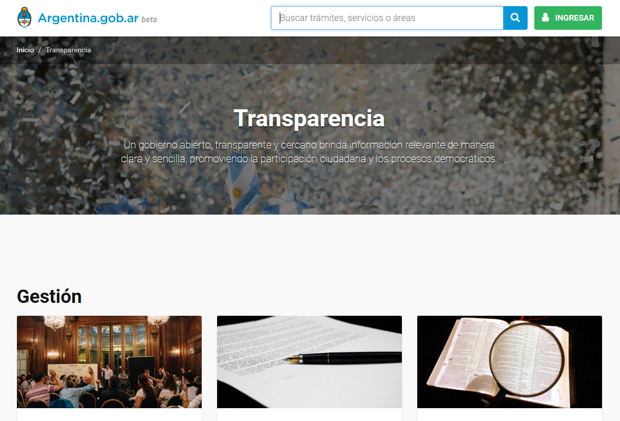 Web de Transparencia