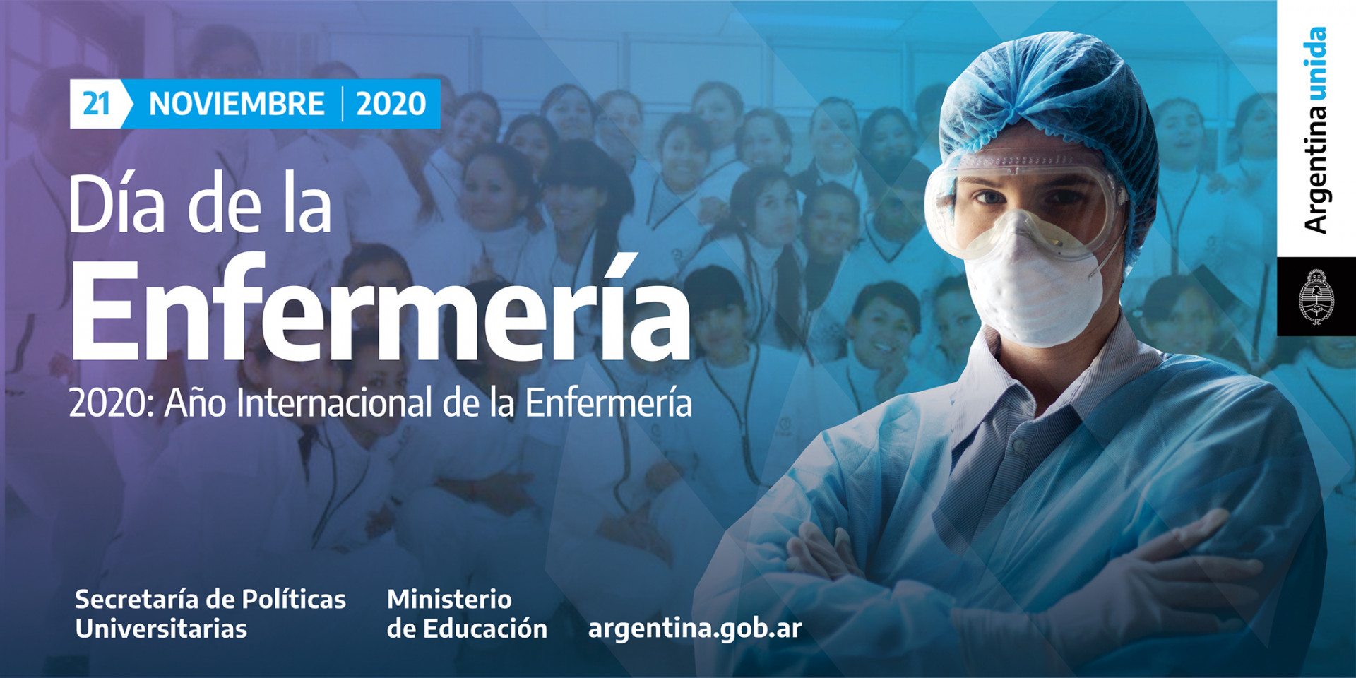 21 de noviembre Día de la Enfermería Argentina.gob.ar