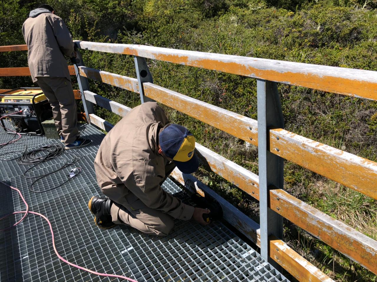 Avanzan Las Obras De Recuperacion En Las Pasarelas Del Glaciar Perito Moreno Argentina Gob Ar