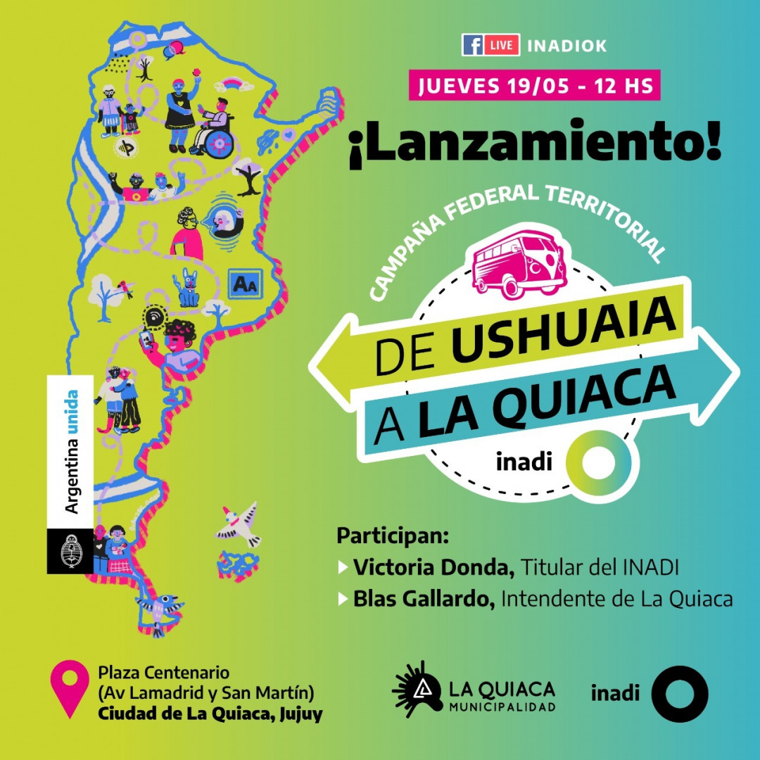 Flyer del lanzamiento de la Campaña