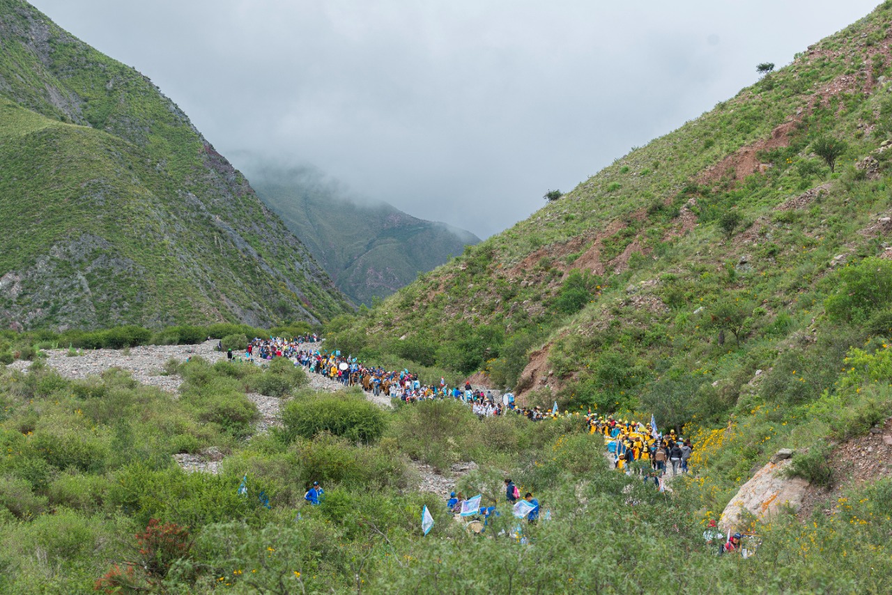 Foto: Peregrinación a Punta Corral, Tumbaya, Jujuy. Autor: Walter Reinaga. 