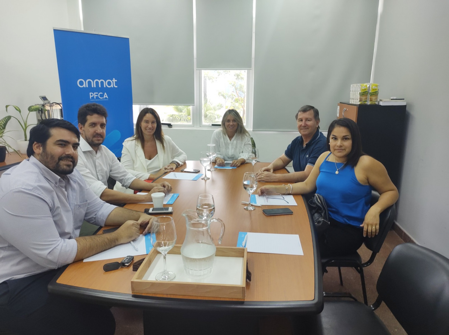 Mesa de trabajo del encuentro regional del Programa Federal de Control de Alimentos con autoridades sanitarias de las provincias del Noreste argentino