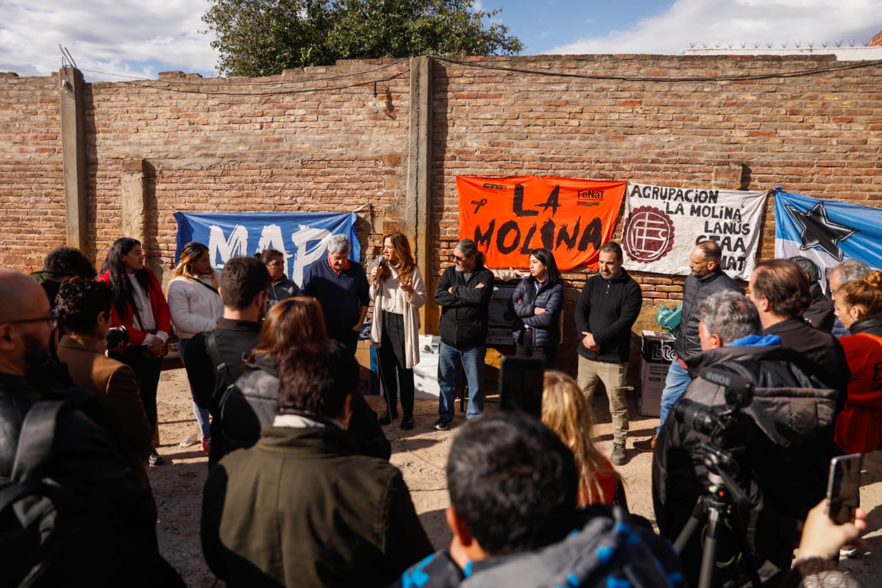 Las maquinarias estuvieron destinadas a integrantes de cooperativas. 