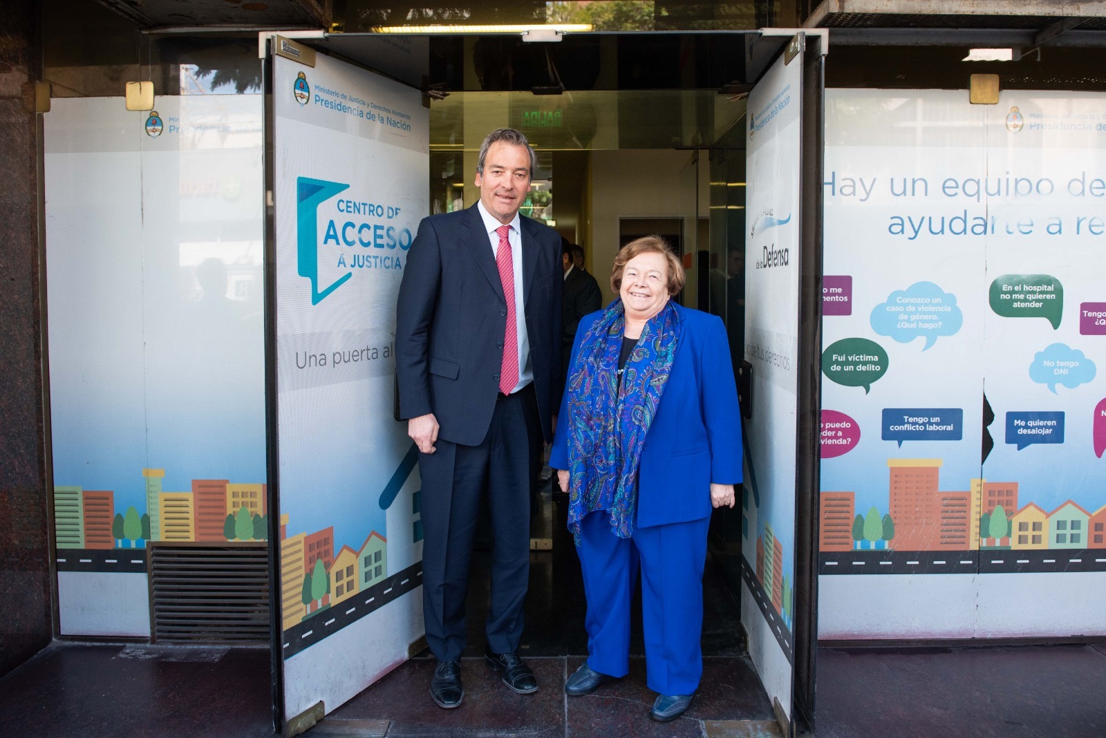 Soria participó de la inauguración del nuevo edificio del Ministerio Público de la Defensa