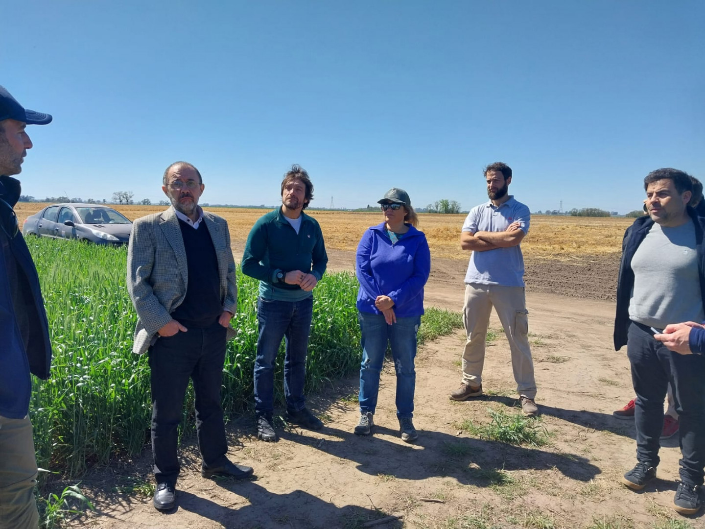 Recorrida por ensayos de cultivos agrícolas de invierno