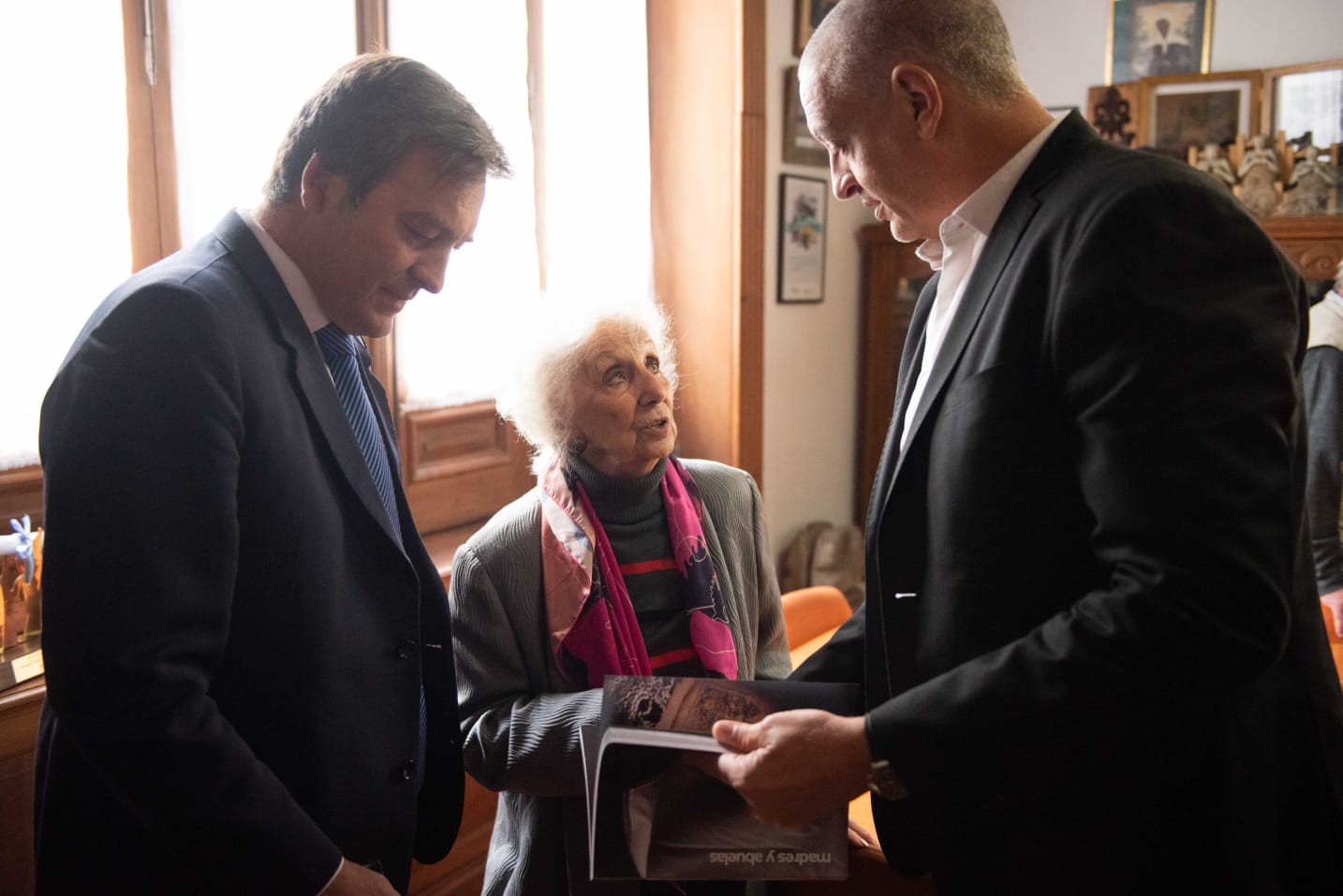 Soria y Pietragalla se reunieron con las Abuelas de Plaza de Mayo para continuar reforzando el trabajo conjunto y las campañas por la identidad